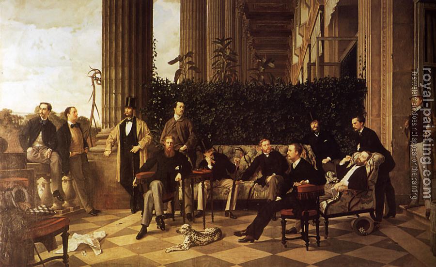 James Tissot : The Circle of the rue Royale